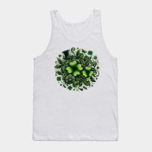 Saint Patrick hat Tank Top